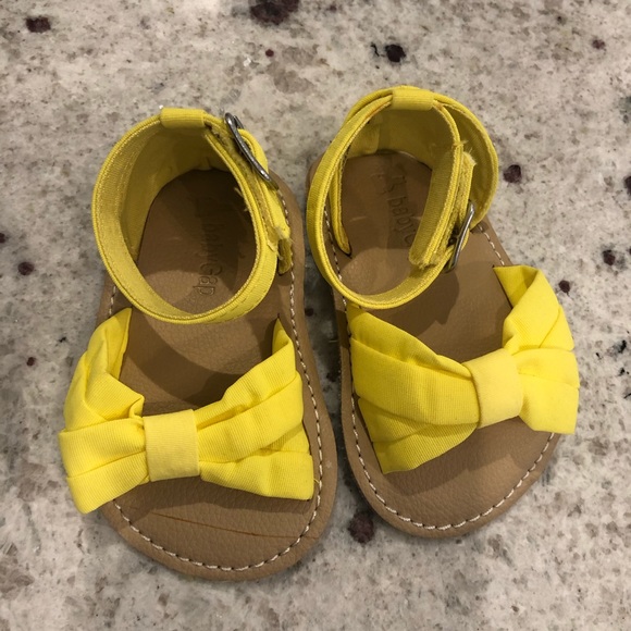 baby yellow sandals